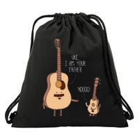 Uke I Am Your Father Ukulele Guitar Music Drawstring Bag