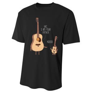 Uke I Am Your Father Ukulele Guitar Music Performance Sprint T-Shirt