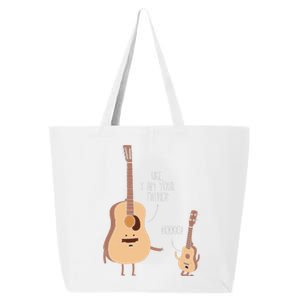 Uke I Am Your Father Ukulele Guitar Music 25L Jumbo Tote