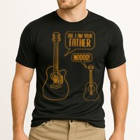 Uke I am Your Father Guitar Ukulele Music Hilarious Cooling Performance Crew T-Shirt