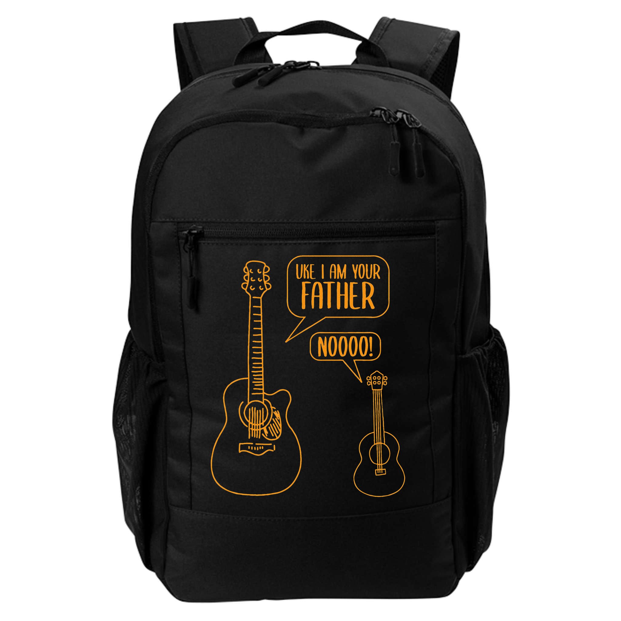Uke I am Your Father Guitar Ukulele Music Hilarious Backpack
