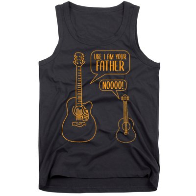 Uke I am Your Father Guitar Ukulele Music Hilarious Tank Top