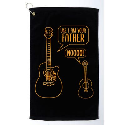 Uke I am Your Father Guitar Ukulele Music Hilarious Golf Towel