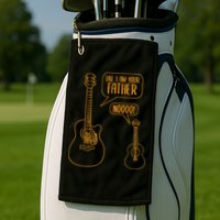Uke I am Your Father Guitar Ukulele Music Hilarious Golf Towel