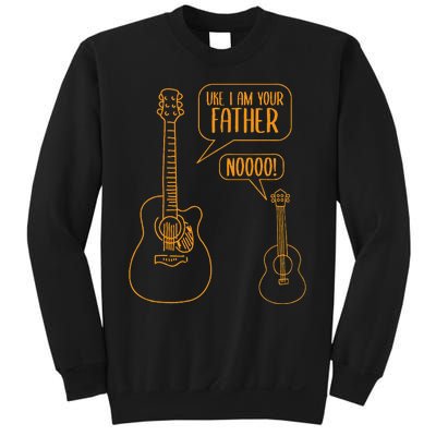 Uke I Am Your Father Ukulele Guitar Music Sweatshirt