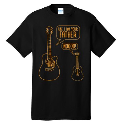 Uke I Am Your Father Ukulele Guitar Music Tall T-Shirt