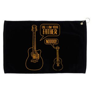 Uke I Am Your Father Ukulele Guitar Music Grommeted Golf Towel