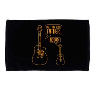 Uke I Am Your Father Ukulele Guitar Music Microfiber Hand Towel