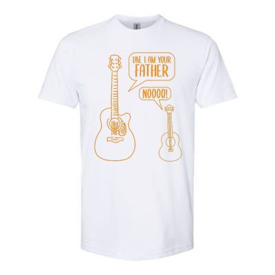 Uke I Am Your Father Ukulele Guitar Music Softstyle CVC T-Shirt