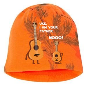 Uke I Am Your Father Funny Ukulele Guitar Music Guitarist Kati - Camo Knit Beanie