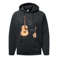 Uke I Am Your Father Ukulele Guitar Music Performance Fleece Hoodie