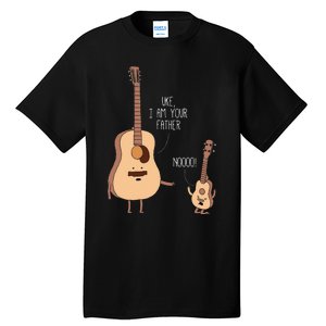 Uke I Am Your Father Ukulele Guitar Music Tall T-Shirt