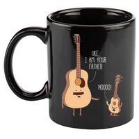 Uke I Am Your Father Ukulele Guitar Music 11oz C Handle Ceramic Mug