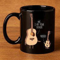 Uke I Am Your Father Ukulele Guitar Music 11oz C Handle Ceramic Mug
