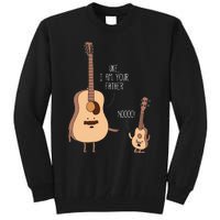 Uke I Am Your Father Ukulele Guitar Music Tall Sweatshirt