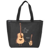 Uke I Am Your Father Ukulele Guitar Music Zip Tote Bag