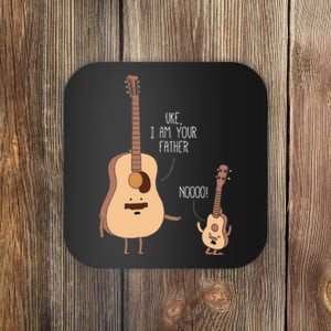 Uke I Am Your Father Ukulele Guitar Music Coaster