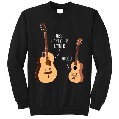 Uke I Am Your Father Ukulele Guitar Music Sweatshirt