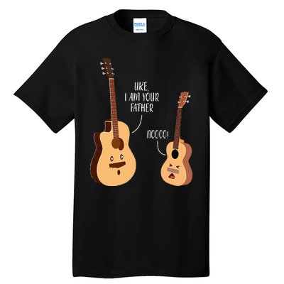 Uke I Am Your Father Ukulele Guitar Music Tall T-Shirt