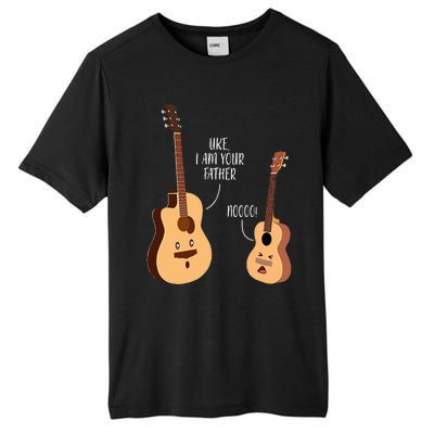 Uke I Am Your Father Ukulele Guitar Music Tall Fusion ChromaSoft Performance T-Shirt