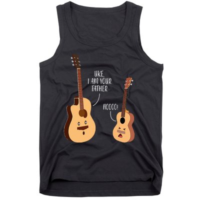 Uke I Am Your Father Ukulele Guitar Music Tank Top