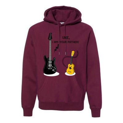 Uke I Am Your Father! Premium Hoodie