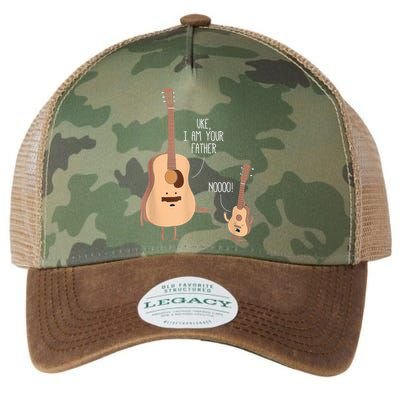 Uke I Am Your Father Guitar Ukulele Music Hilarious Gift Legacy Tie Dye Trucker Hat