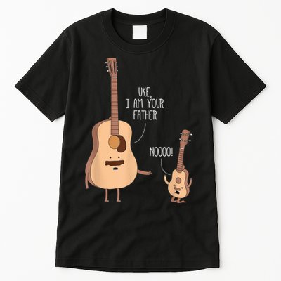 Uke I Am Your Father Guitar Ukulele Music Hilarious Gift Tall T-Shirt