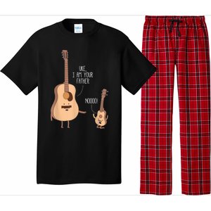 Uke I Am Your Father Guitar Ukulele Music Hilarious Gift Pajama Set