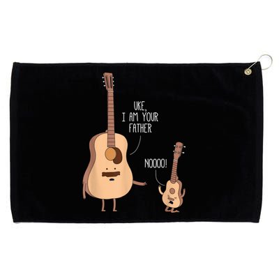 Uke I Am Your Father Guitar Ukulele Music Hilarious Gift Grommeted Golf Towel