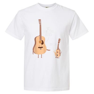 Uke I Am Your Father Guitar Ukulele Music Hilarious Gift Garment-Dyed Heavyweight T-Shirt