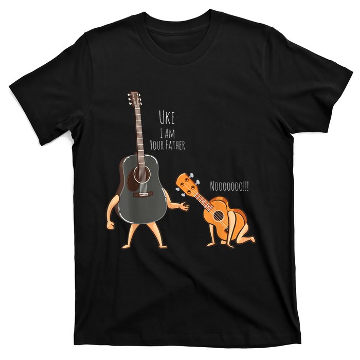 Uke I Am Your Father Guitar Ukulele Music Hilarious Gift T-Shirt