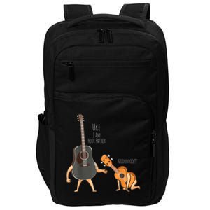 Uke I Am Your Father Guitar Ukulele Music Hilarious Gift Impact Tech Backpack