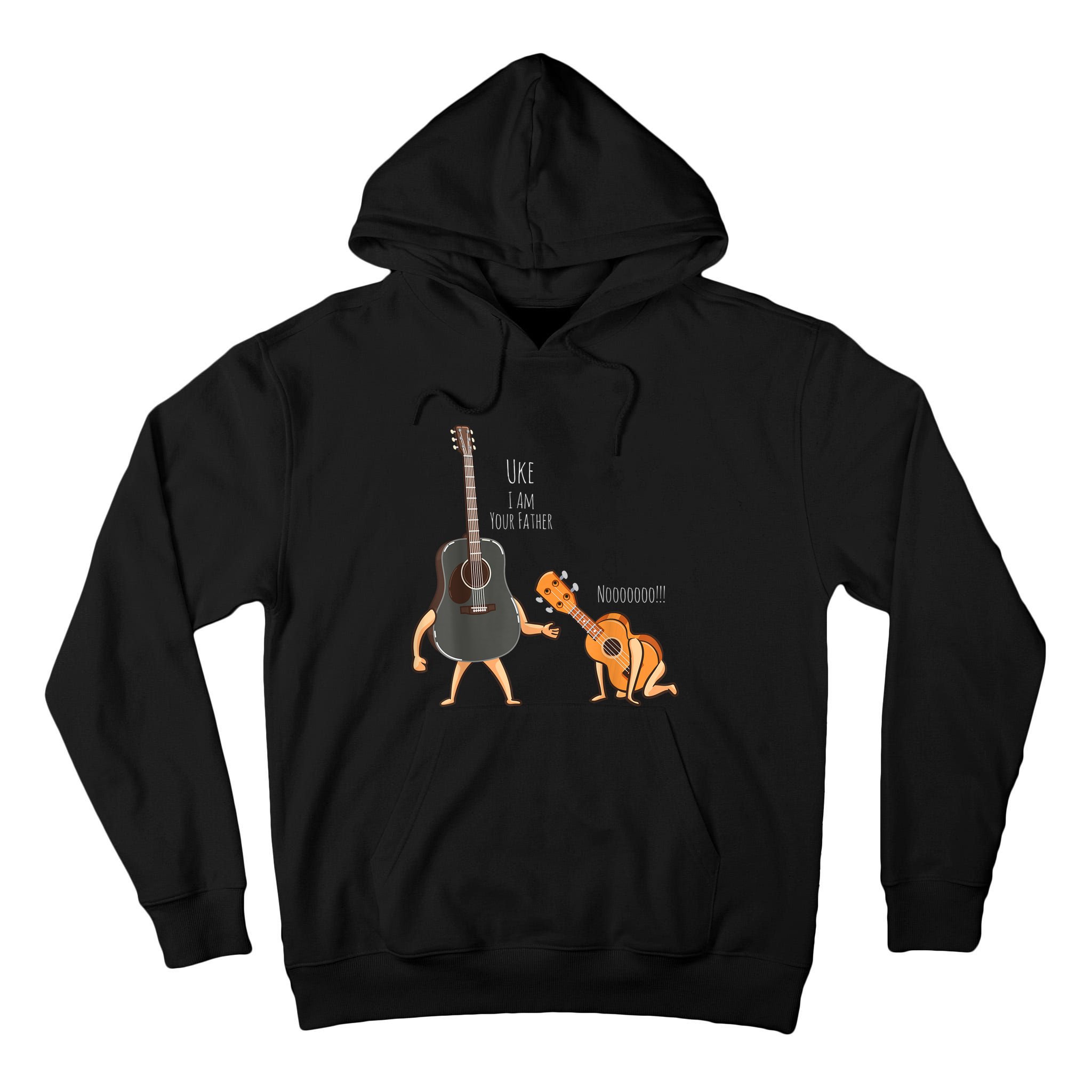 Uke I Am Your Father Guitar Ukulele Music Hilarious Gift Tall Hoodie