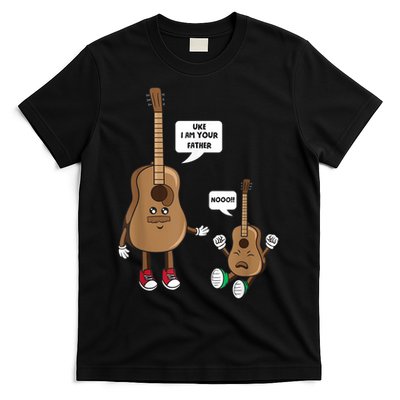 Uke I Am Your Father Guitar Ukulele Music Hilarious Gift T-Shirt