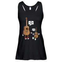 Uke I Am Your Father Guitar Ukulele Music Hilarious Gift Ladies Essential Flowy Tank