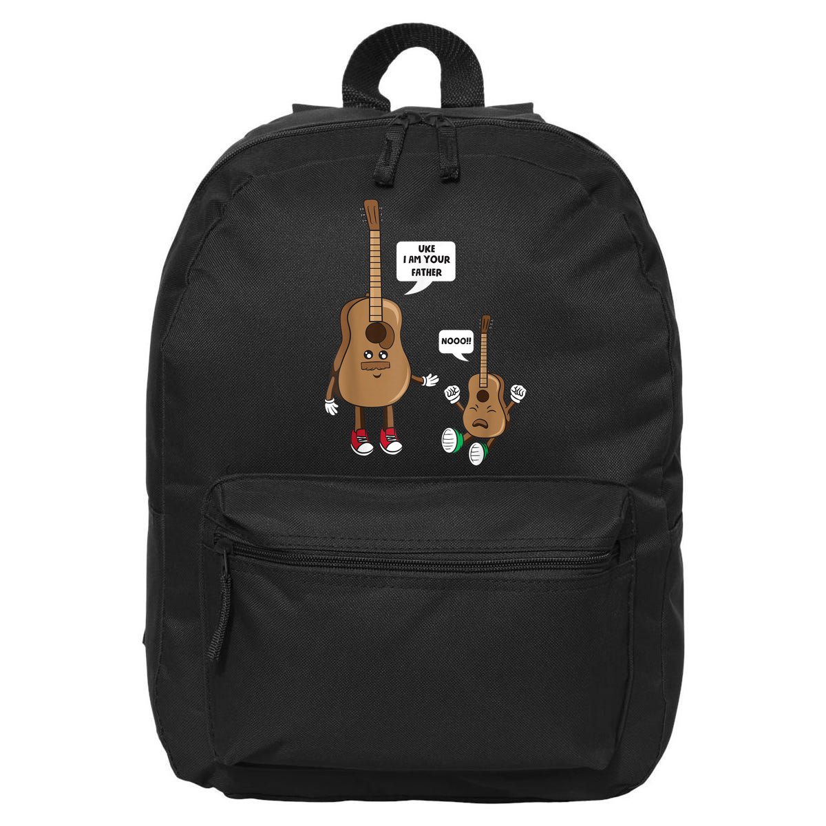 Uke I Am Your Father Guitar Ukulele Music Hilarious Gift 16 in Basic Backpack