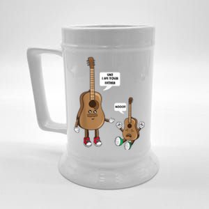 Uke I Am Your Father Guitar Ukulele Music Hilarious Gift Beer Stein