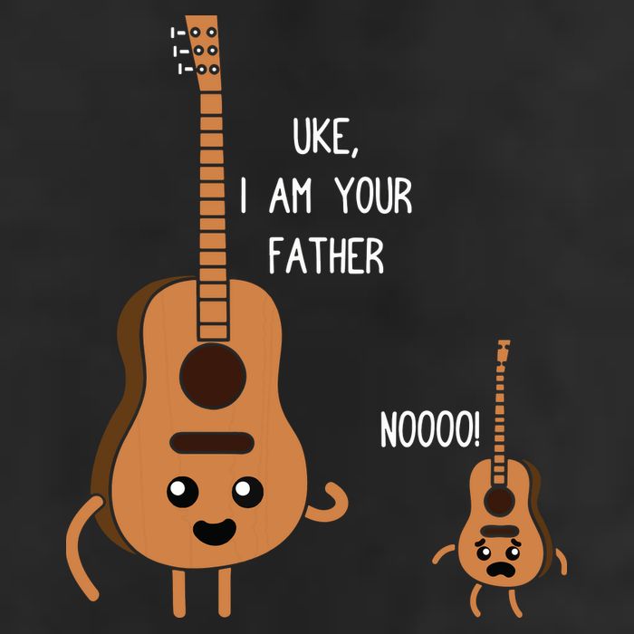 Uke I Am Your Father Funny Ukulele Banjo Guitar Player Gift Adult Drive Performance Visor