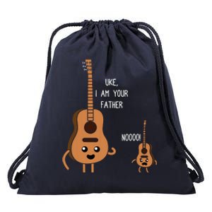 Uke I Am Your Father Funny Ukulele Banjo Guitar Player Gift Drawstring Bag