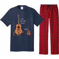 Uke I Am Your Father Funny Ukulele Banjo Guitar Player Gift Pajama Set