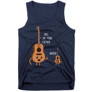 Uke I Am Your Father Funny Ukulele Banjo Guitar Player Gift Tank Top