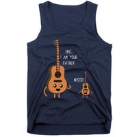 Uke I Am Your Father Funny Ukulele Banjo Guitar Player Gift Tank Top