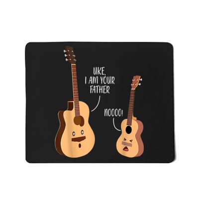 Uke I Am Your Father Guitar Ukulele Music Hilarious Gift Mousepad