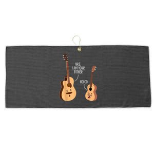 Uke I Am Your Father Guitar Ukulele Music Hilarious Gift Large Microfiber Waffle Golf Towel