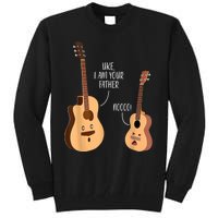 Uke I Am Your Father Guitar Ukulele Music Hilarious Gift Tall Sweatshirt