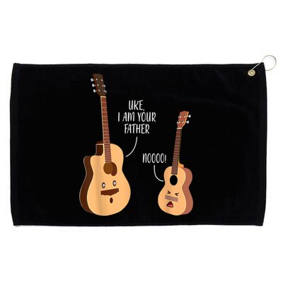 Uke I Am Your Father Guitar Ukulele Music Hilarious Gift Grommeted Golf Towel