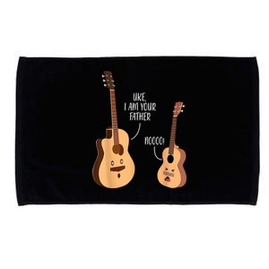 Uke I Am Your Father Guitar Ukulele Music Hilarious Gift Microfiber Hand Towel