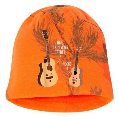 Uke I Am Your Father Guitar Ukulele Music Hilarious Gift Kati - Camo Knit Beanie