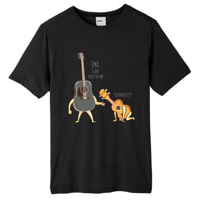 Uke I Am Your Father Guitar Ukulele Music Hilarious Gift Tall Fusion ChromaSoft Performance T-Shirt